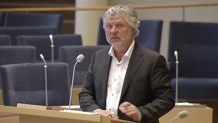 Stillbild från Interpellationsdebatt, Bostadsmarknaden i Bryssel och i Stockholm