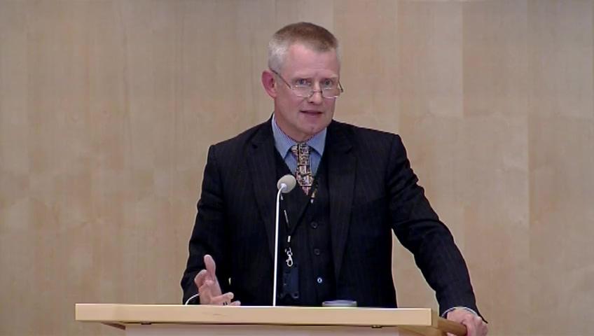 Stillbild från Debatt om förslag, Strategisk exportkontroll 2015 - krigsmateriel och produkter med dubbla användningsområden