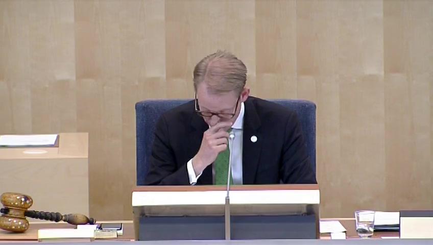 Stillbild från Debatt om förslag, Staten och kapitalet - struktur för finansiering av innovation och hållbar tillväxt