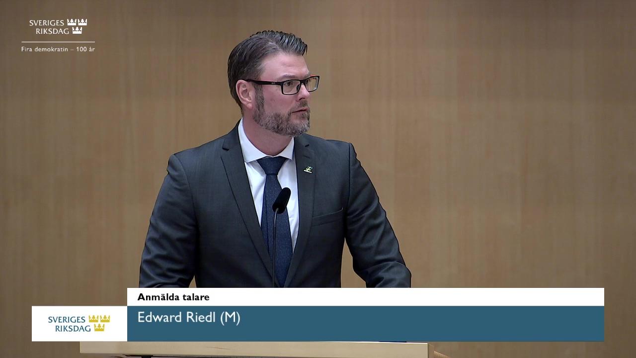 Stillbild från Debatt om förslag, Idéburen välfärd