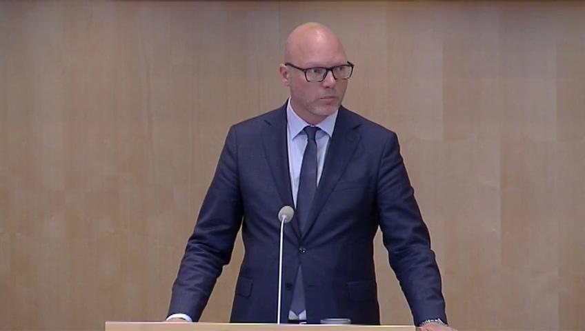 Stillbild från Debatt om förslag, Ökad rättssäkerhet i det enhetliga patentsystemet