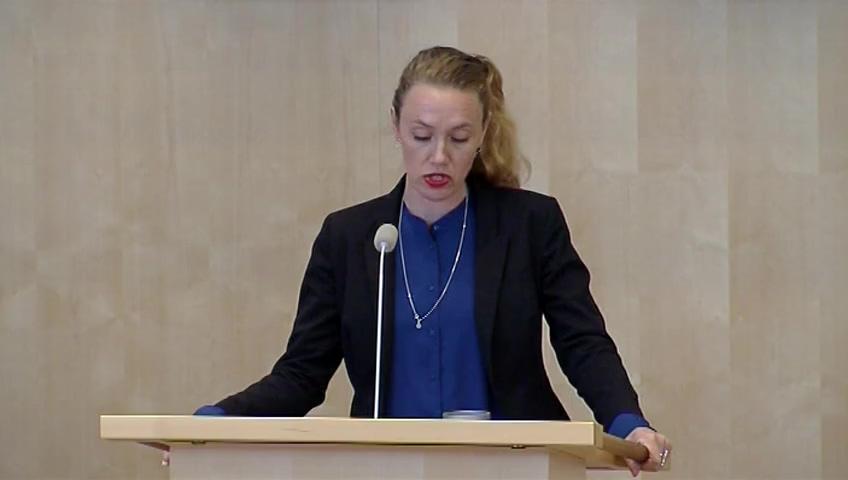 Stillbild från Debatt om förslag, Arbetslöshet och ekonomiskt bistånd