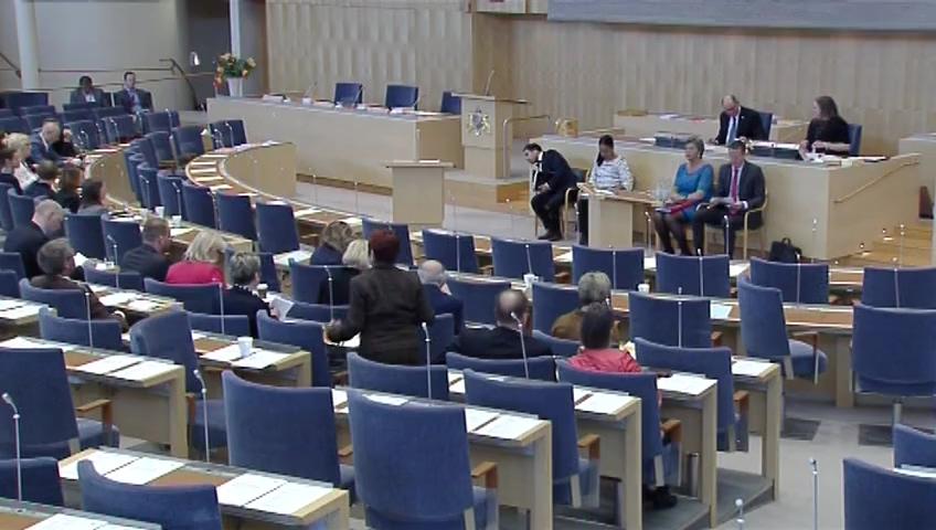 Stillbild från Frågestund, Frågestund