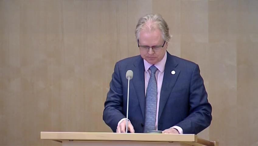 Stillbild från Debatt om förslag, Exportstrategin