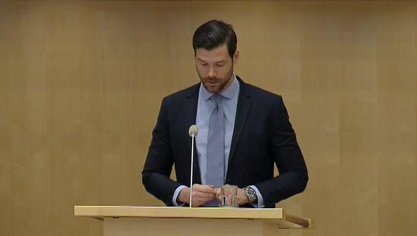 Stillbild från Debatt om förslag, Anhörig- och arbetskraftsinvandring