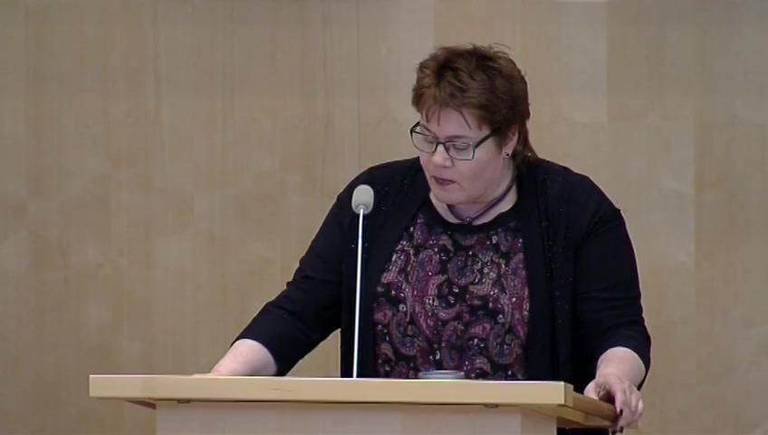 Stillbild från Debatt om förslag, Politik för hållbart företagande