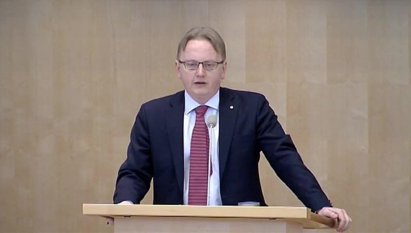 Stillbild från Debatt om förslag, Amorteringskrav