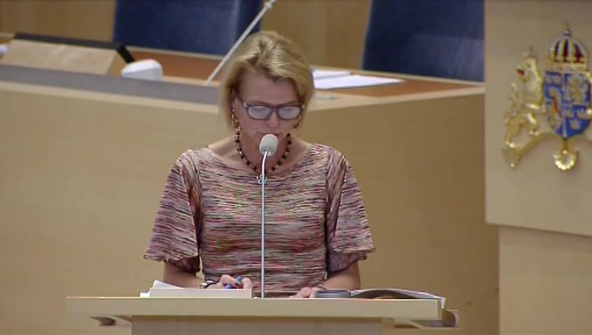 Stillbild från Interpellationsdebatt, Hbtq-personer och våld i nära relationer