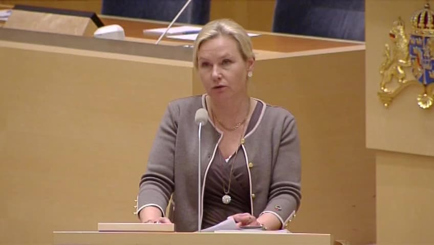 Stillbild från Interpellationsdebatt, Moderna bussar i kollektivtrafiken i Göteborg