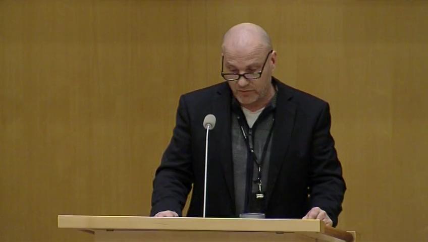 Stillbild från Debatt om förslag, Utvidgad miljöbrottsbestämmelse m.m.