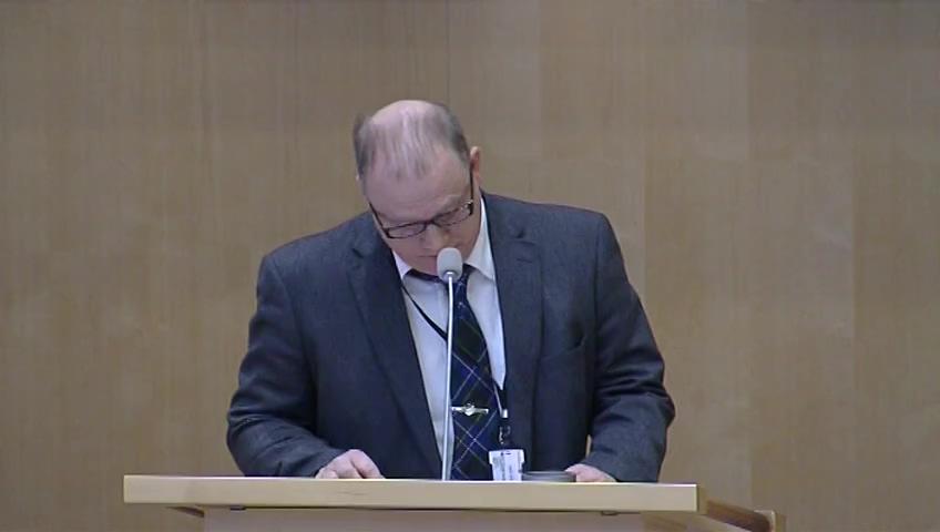 Stillbild från Debatt om förslag, Anställning under viss kompletterande utbildning