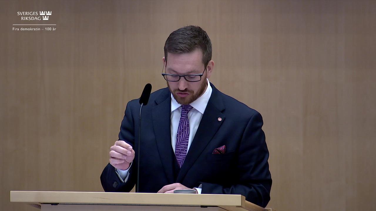 Stillbild från Debatt om förslag, Nato och arbetet mot kärnvapen