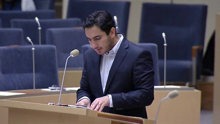 Stillbild från Interpellationsdebatt, Kvinnligt företagande