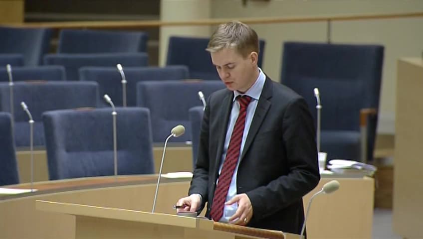 Stillbild från Interpellationsdebatt, Studiehandledning på modersmål