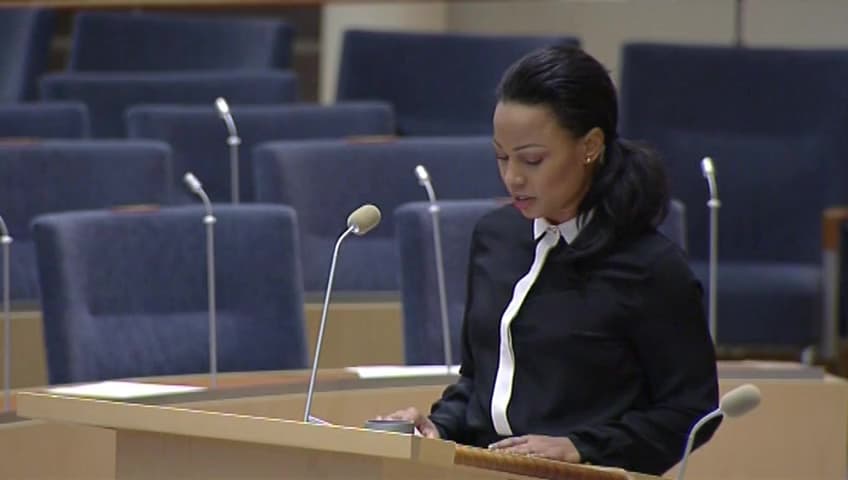 Stillbild från Interpellationsdebatt, Riksdagens inflytande på filmpolitiken