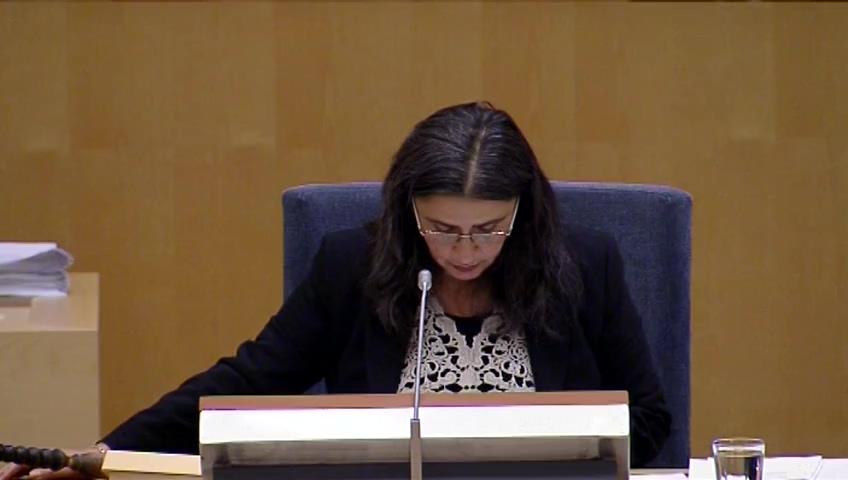 Stillbild från Debatt om förslag, Utbildningsstödet till varslade vid Volvo Cars