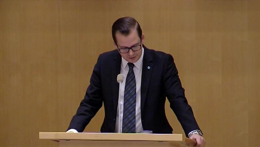 Stillbild från Debatt om förslag, Nordisk balansavräkning