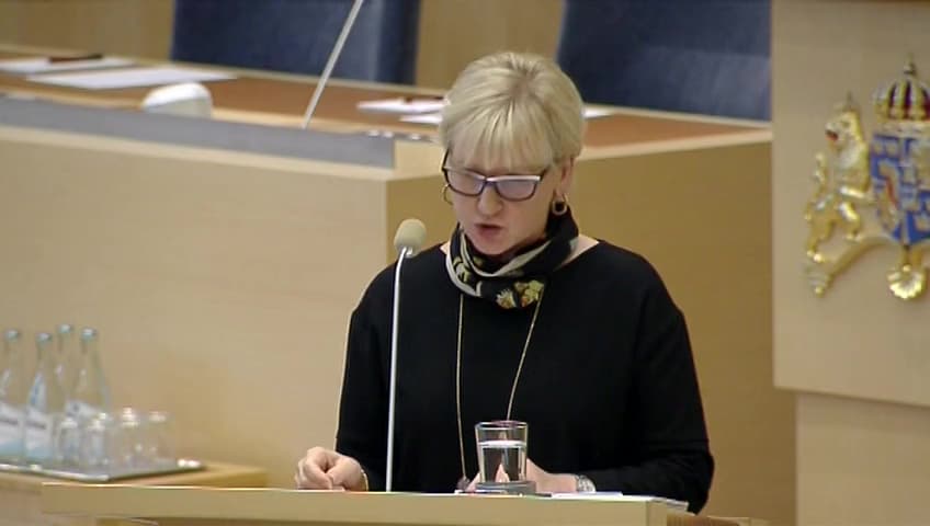 Stillbild från Interpellationsdebatt, Strategi för Arktis