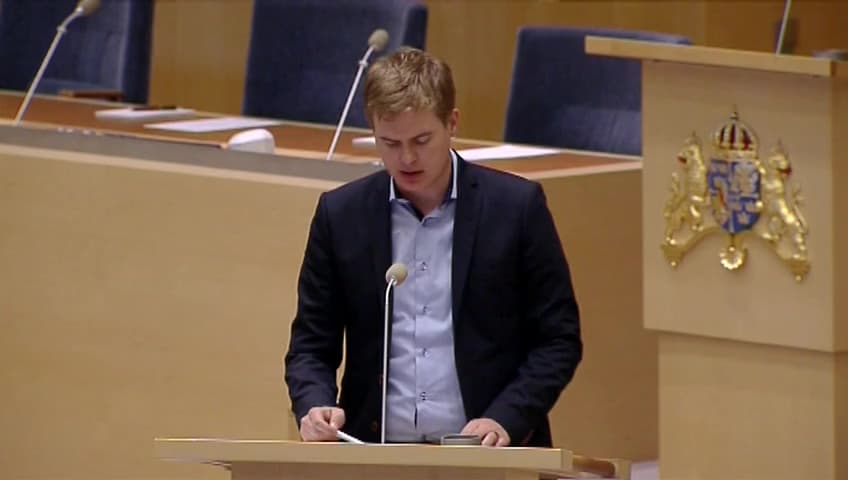 Stillbild från Interpellationsdebatt, Åtgärder för svagpresterande skolor