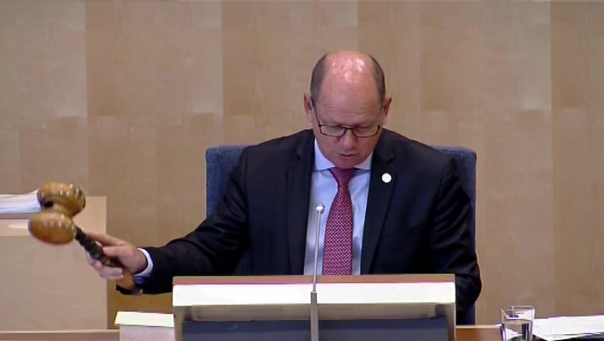 Stillbild från Debatt om förslag, Riksrevisionens rapport om näringspolitikens effekter