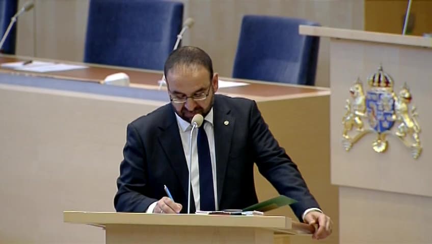 Stillbild från Interpellationsdebatt, En reformerad planprocess för ökat bostadsbyggande