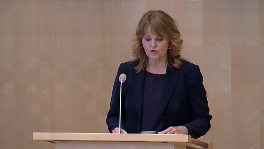 Stillbild från Debatt om förslag, Ledningsrätt i tomträtt