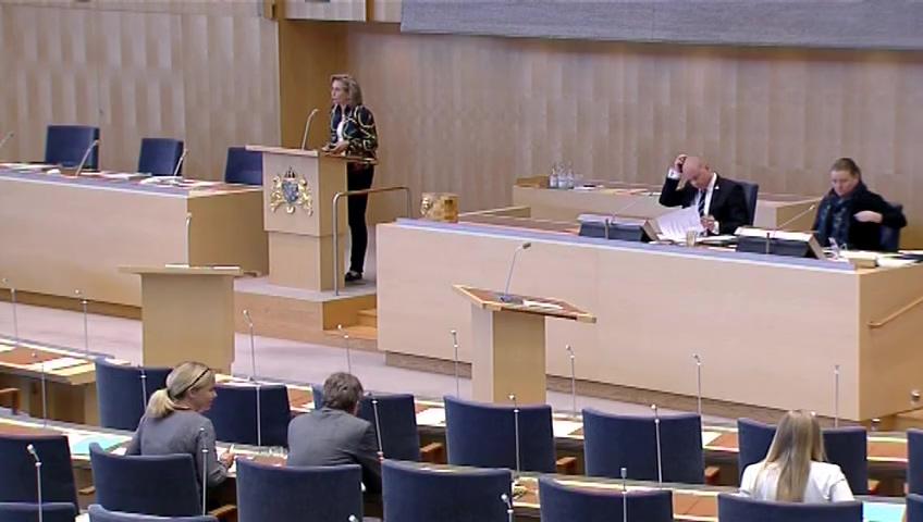Stillbild från Debatt om förslag, FN och mänskliga rättigheter i svensk utrikespolitik