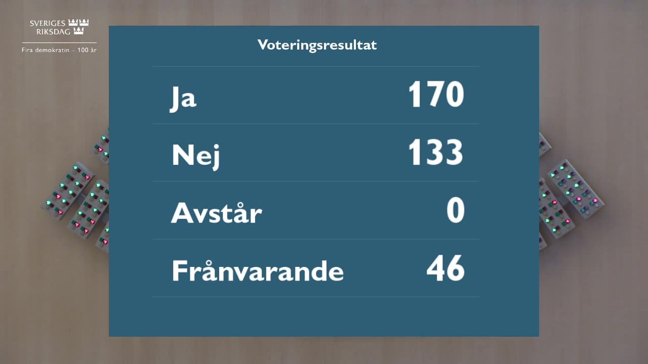 Stillbild från Beslut, Beslut