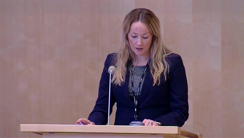 Stillbild från Debatt om förslag, Kommittéberättelse 2015