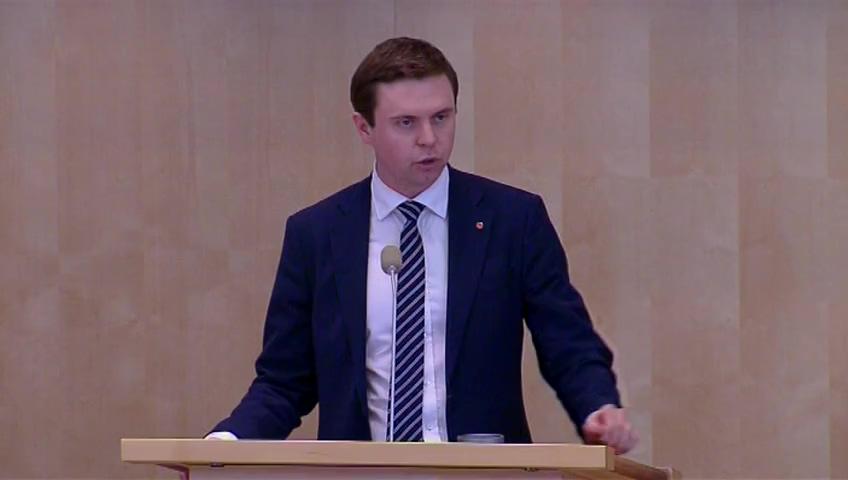 Stillbild från Debatt om förslag, Naturvård och biologisk mångfald