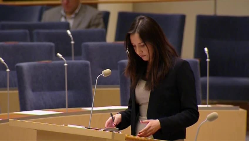 Stillbild från Interpellationsdebatt, Skolornas bristande arbete mot kränkningar i skolan