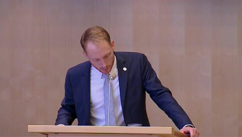 Stillbild från Debatt om förslag, Kultur för alla