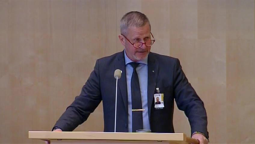 Stillbild från Debatt om förslag, Migration