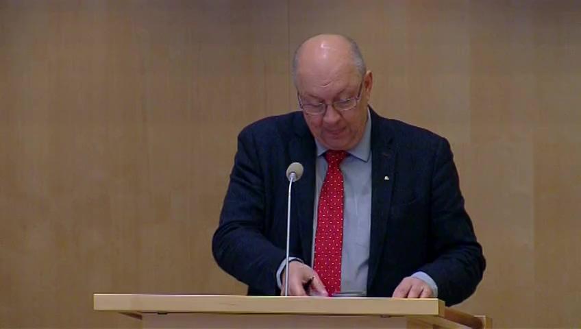 Stillbild från Debatt om förslag, Skogspolitik