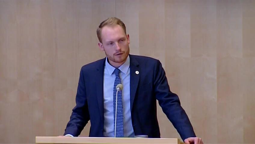 Stillbild från Debatt om förslag, Folkbildningsfrågor