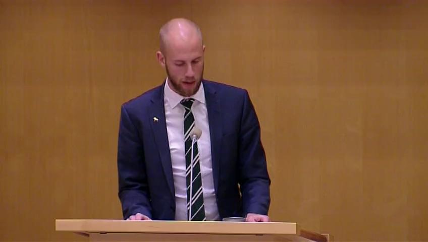 Stillbild från Debatt om förslag, Ersättningsrätt och insolvensrätt