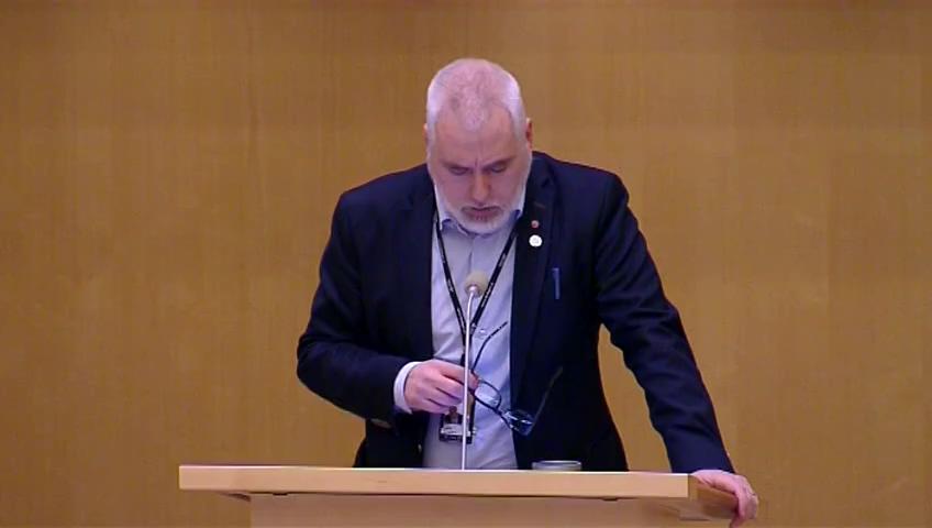 Stillbild från Debatt om förslag, Kriminalvårdsfrågor