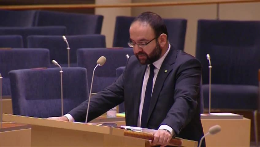 Stillbild från Interpellationsdebatt, Åtgärder för ett ökat bostadsbyggande