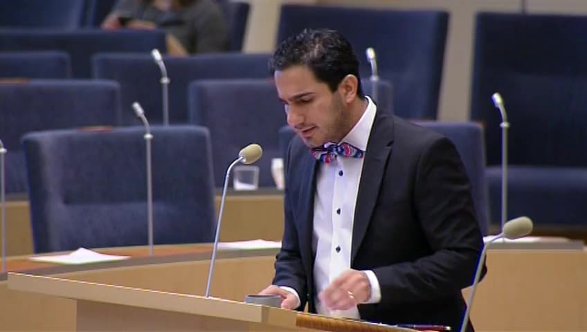 Stillbild från Interpellationsdebatt, Statliga jobb som försvinner från landsbygden