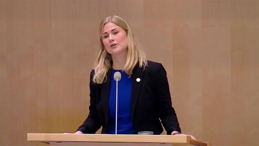 Stillbild från Debatt om förslag, Riksrevisionens rapport om stödet till anhöriga omsorgsgivare