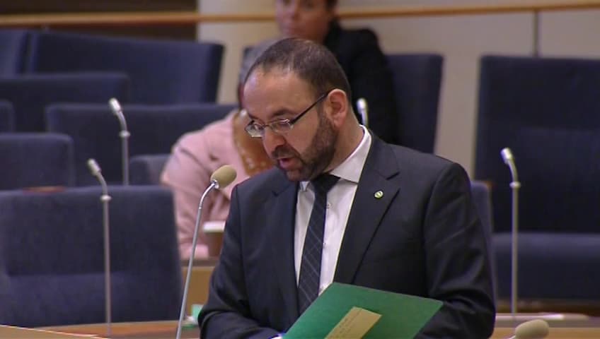 Stillbild från Interpellationsdebatt, Åtgärder för ett ökat bostadsbyggande