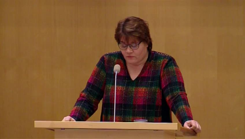 Stillbild från Debatt om förslag, Statliga företag