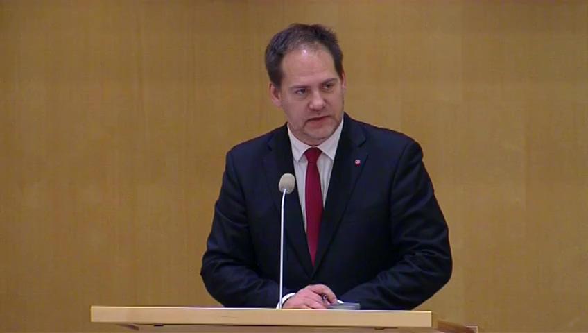 Stillbild från Debatt om förslag, Utgiftsområde 7 Internationellt bistånd