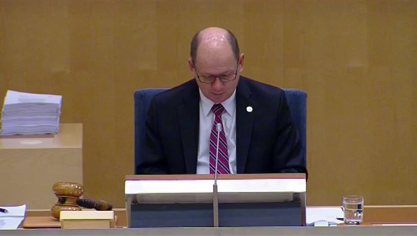 Stillbild från Debatt om förslag, Utgiftsområde 2 Samhällsekonomi och finansförvaltning