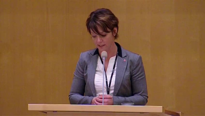 Stillbild från Debatt om förslag, Utgiftsområde 20 Allmän miljö- och naturvård