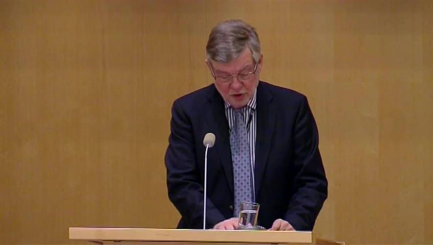 Stillbild från Debatt om förslag, Utgiftsområde 1 Rikets styrelse