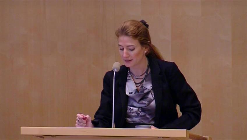 Stillbild från Debatt om förslag, Utgiftsområde 18 Samhällsplanering, bostadsförsörjning och byggande samt konsumentpolitik 