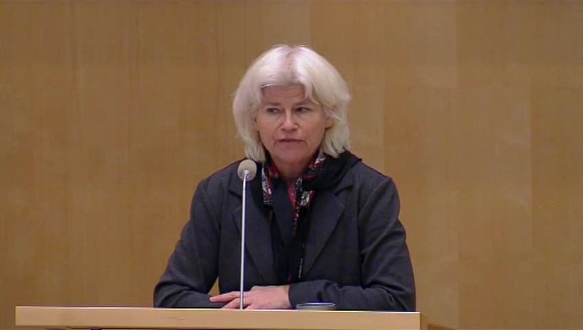 Stillbild från Debatt om förslag, Sanktionsavgift för överträdelse av cabotagebestämmelserna