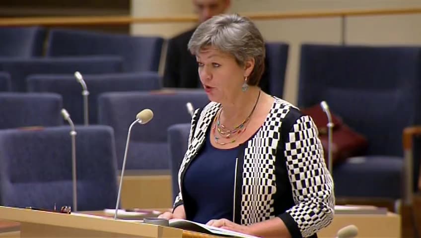 Stillbild från Interpellationsdebatt, Lex Laval