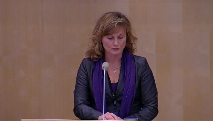 Stillbild från Debatt om förslag, Förstärkt skydd mot främmande makts underrättelseverksamhet (vilande grundlagsbeslut)